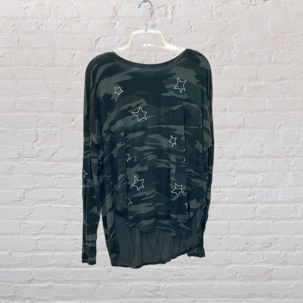 Theo & Spence Slouchy High-Low Long-Sleeve​​